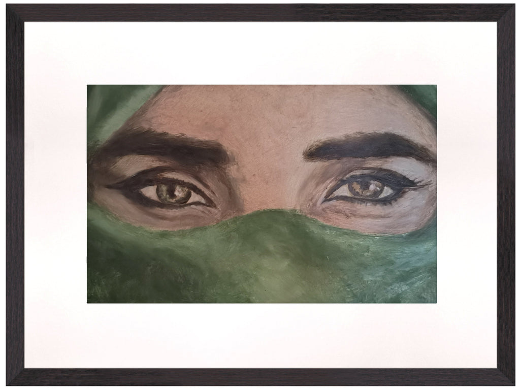 Wallart Painting Print: The Eyes 4
