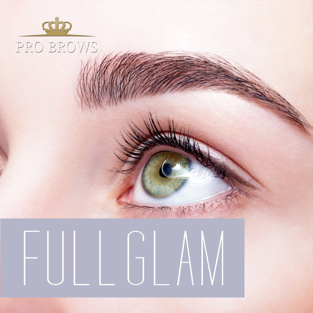 FullGlam Brow Extensions course in Helsinki 01.04.2016